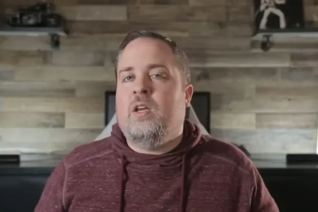 An archival screenshot of a recruiter speaking