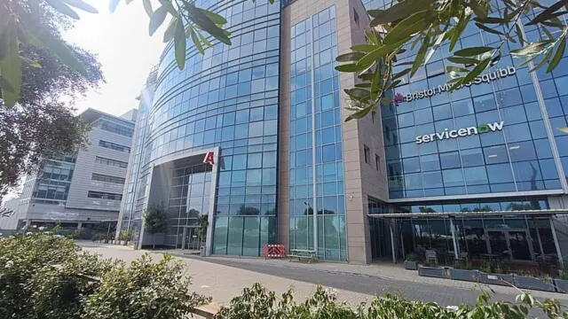 A ServiceNow office building