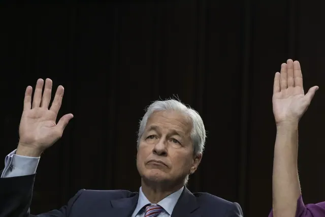 Illustration for “JPMorgan Chase CEO Blasts Proposed Regulations”