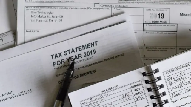 An archival tax statement