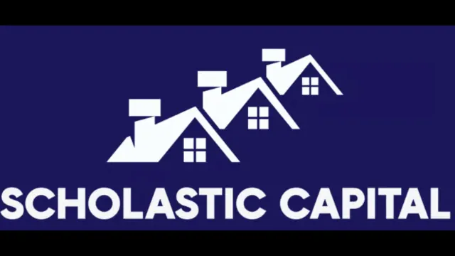 Scholastic Capital logo with house shapes