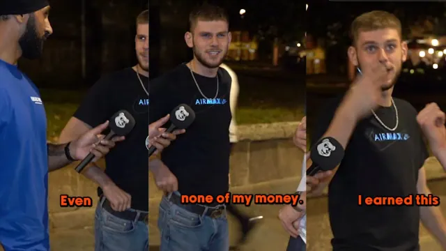 Archival screenshots of interview participants
