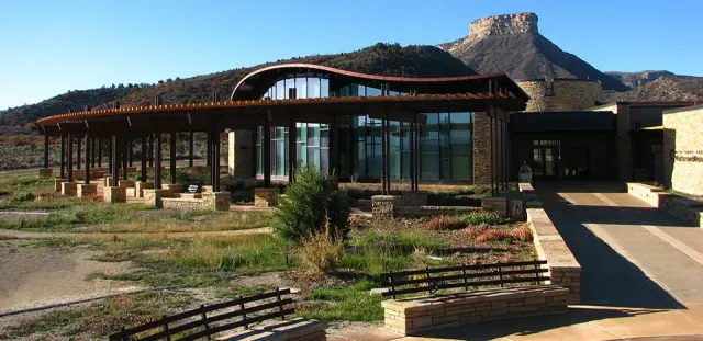 NPS visitor center in Mesa Verde, CO.
